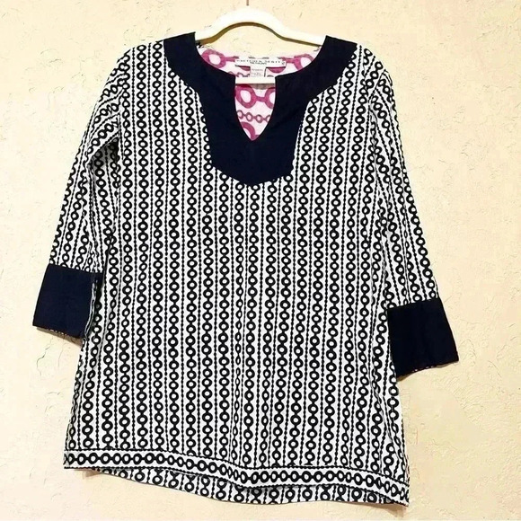 Gretchen Scott Cotton Tunic  - Picture 1 of 5